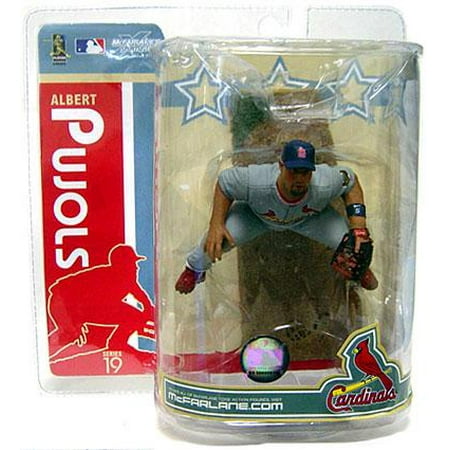 Albert Pujols Jersey - Albert Pujols Action Figure Gray Jersey Variant Sports Picks Series 19