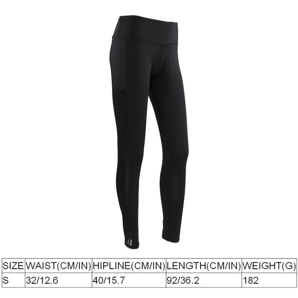 Mallas de malla mallas de malla negras Mujeres Yoga Fitness Leggings Correr Gimnasio Estiramiento Deportes Pantalones de malla de cintura alta ANGGREK Otros