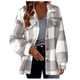 thumbnail image 1 of Chaquetas y abrigos casuales sin capucha de manga larga para mujer, cárdigan recto de otoño e invierno, abrigo con bolsillos y botones., 1 of 4