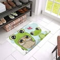 thumbnail image 3 of MKHERT Owl and Frog Doormat Rug Home Decor Floor Mat Bath Mat 23.6x15.7 inch, 3 of 3