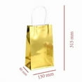 thumbnail image 2 of 10pk gold paper bag, 2 of 4