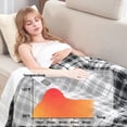 thumbnail image 5 of MEUDYT Electric Heated Blanket for Adult, 50.1"x60.1" Soft Flannel Heating Blanket with 10 Heating Levels & 8 Hours Auto Off，Black Plaid, 5 of 8