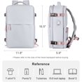 thumbnail image 2 of XINQIHANG Casual Backpack Traveling Backpack, Q-grey, Travel Backpacks, 2 of 7
