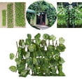 thumbnail image 2 of ziyahi Écran d'Intimité Rétractable pour Clôture de Jardin Extérieur Feuilles Persistantes, 2 of 9