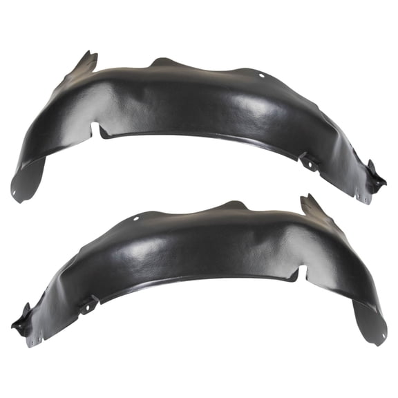 TRQ Inner Fender Liner Set Fits Select 2007-2008 Chevrolet Aveo GM1248162 GM1251127