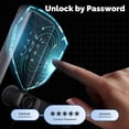 thumbnail image 4 of Smart Door Lock Indoor Password Fingerprint Remote Unlock Keycard Antihijack Tamper Alarm Battery Powered Temporary Charge ,Easy Installation, 4 of 7