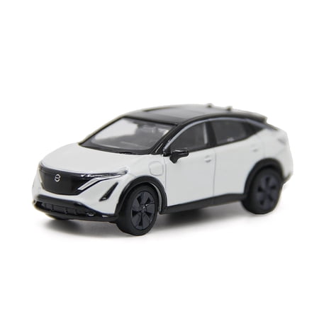 1:64 Nissan Ariya White Diecast Model Car Collection Gift Children Toy Series