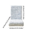 thumbnail image 3 of Funda de silla de oficina de tela elástica para todas las estaciones con protección resistente a manchas para hogar y restaurante, poliéster lavable, gris, café, azul, verde., 3 of 7
