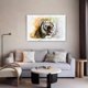 thumbnail image 5 of Póster de lienzo de acuarela de tigre feroz, decoración de dormitorio, paisaje deportivo, decoración de oficina, regalo, estilo marco, 20 x 30 cm, 5 of 8