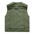 thumbnail image 4 of Bcfgryg Men's Solid Colour Outdoor Sports Casual Style Lightweight With Pockets Workwear Vest Jacket Men's Work Vest, 4 of 4