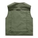 thumbnail image 5 of Chaqueta deportiva ligera para hombre, sin mangas, con bolsillos, de color liso, versátil para todas las estaciones., 5 of 7