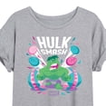 thumbnail image 3 of Marvel The Incredible Hulk - Smash Easter - Women's Oversized Graphic T-Shirt, 3 of 5