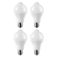 thumbnail image 2 of 4PC E27 LED Motion Sensor Bulb Lamp PIR Light Auto On/OFF Night for Porch Stairs Garage Lights 12W, 2 of 4