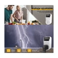 thumbnail image 2 of Regulador De Voltaje Protector Led Ajustable 80v-140v 1800va blanco con negro, 2 of 5