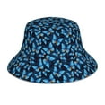 thumbnail image 1 of Balery Blue Butterfly Sombreros para el sol para hombre y mujer, sombrero de pescador con UPF 50+, 1 of 6