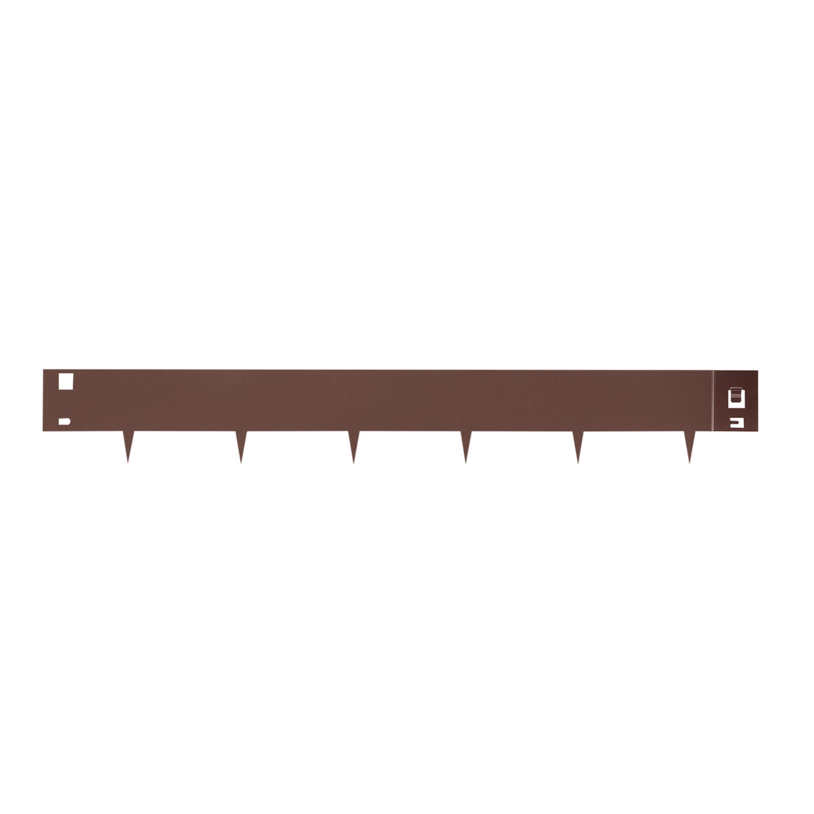 ToppiJoy Metal Landscape Edging with Sharp Teeth and Flexible Design Weather Resistant Steel Garden Border for Lawn and Flower Bed Separation