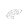 Genuine OE GM Reading Lmp Assembly Button - 23104410