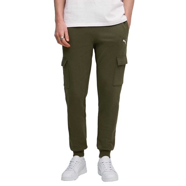Puma Mens Fleece Small Logo Cargo Trousers