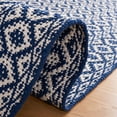 thumbnail image 5 of SAFAVIEH Montauk Corrine Geometric Cotton Runner Rug, Ivory/Navy, 2'3" x 8', 5 of 8