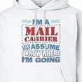 thumbnail image 3 of Inktastic Mail Carrier Postal Worker Adult Hoodie Sweatshirt, 3 of 4