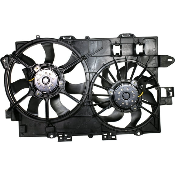 Cooling Fan Assembly Compatible with CHEVROLET EQUINOX/TORRENT 2006-2008 (1st Design 2008)
