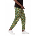 thumbnail image 4 of Styesk Men's Pants Man Printing Loose Large Size Drawstring Pockets Binding Leg Trousers, 4 of 7