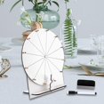 thumbnail image 1 of Elodie Roue Rotative pour Prix Roue de Roulette Effaçable pour Club Magasin Supermarché Blanc, 1 of 8