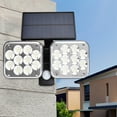thumbnail image 3 of Boreal Craft Outdoor Solar Light LED Solar Motion Sensor Light Suitable For Front Door Terrace Star Lights String Battery Operated Double Head Light Stand Star Light Headline String of Lights Indoor, 3 of 5