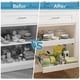 thumbnail image 2 of 2Pcs Organizador de Gabinete Deslizable Extraíble Extensible,Cajones Deslizables para Comida Utensilios de Cocina, Almacenamiento Cocina Organizador de Alacena para Armario Estante,Blanco, 2 of 7