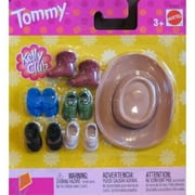 Barbie Kelly Club TOMMY DOLL Shoes, Boots & Cowboy Hat (2002)