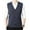 Dark Gray, variant on GBSYEWXS Men Vest Sweaters Casual Sleeveless V-Neck Cardigan Solid Color Daily Wear Dark Gray Sweater