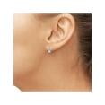 thumbnail image 2 of JewelersClub 3.00 Carat T.G.W. White Topaz And Accent White Diamond 14K Gold Over Silver Earrings, 2 of 3