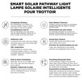 thumbnail image 2 of Merkury Smart Solar Pathway Light, 2 of 5