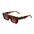 thumbnail image 2 of Baroc Lentes de sol Small Frame Print Rectangulares Unisex UV400 Acetato Carey, 2 of 5