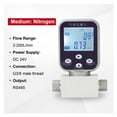 thumbnail image 2 of MicroThermal Gas Flow Meter Digital Mass Flow Sensor for Compressed Air Oxygen Nitrogen Argon Methane Industrial Use ,Good Performance, 2 of 7