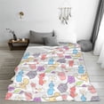 thumbnail image 2 of Lsque Pikmin Pattern Fuzzy Fleece Throw Blanket Extra Large,Super Soft,Fluffy and Warm Blankets for Couch,Bed,All Season Use (50"x40"), 2 of 7