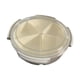 thumbnail image 4 of Bandeja de servicio dividida Plato de refrigerios Platos de comida Plato dividido Caja de refrigerios Snack blanco, 4 of 9