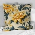 thumbnail image 2 of Designart "Ethnic Damask Highlights" Floral Printed Throw Pillow, 2 of 5