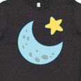 thumbnail image 4 of Inktastic Moon and Star Youth T-Shirt, 4 of 5