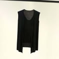 thumbnail image 4 of Neewe Débardeurs pour Femmes Été Décontracté Col Rond Sans Manches Haut Coupe Ample Tunique Basique Chandails Unis, 4 of 6
