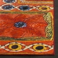 thumbnail image 2 of Aztec Orange/Multi Medium Rectangle Rug-Color:Orange/Multi,Shape:Medium Rectangle,Size:5'-1" X 7'-6", 2 of 4