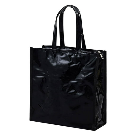 XIANXIAN Transparent Handbag Clear Large Capacity Beach Clear Beach Tote Bag for Cruise/Swim/Vacation Essentials