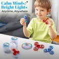 thumbnail image 6 of Jeexi LED Light Fidget Spinner - 2 Pack, Lighting Fidget Hand Finger Spinner Toy - Stress Reduction and Anxiety Relief Great Gif for Children, Kids & Adults, 6 of 8