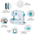 thumbnail image 5 of Portable Sewing Machine 12 Built-in Stitches Double Thread For Beginner Crafting DIY Mini Sewing Machine ,Smooth Thread Sewing, 5 of 5