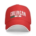 thumbnail image 1 of gorra de beisbol nueva en sombrero sombrero de golf hombre hombre bandera mexicana ciudad gorra de beisbol Sinaloa mexico hola suerte  unisex, 1 of 2