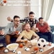 thumbnail image 4 of Pelotas antiestrés Oleitodh Sports, 60 unidades, para niños, con 4 estilos, 4 of 9