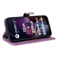 thumbnail image 5 of Phone Case for Motorola MOTO G54 5G Magnetic PU Leather Card Slots Durable Wallet Cover, 5 of 5