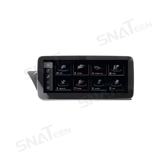 SNATEEN 10.25 inch Linux Carplay Screen/Radio/Multimedia Player for Audi A4L/A5 2009-2016 Universal Car Navigation/GPS Upgrade Headunit Display 1080P Touch Screen Replace System