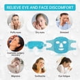 thumbnail image 3 of Mascarilla refrescante para ojos con hielo para reducir la hinchazón, bolsas debajo de los ojos, senos nasales, enrojecimiento, alivio del dolor, ojeras, migraña, 3 of 5