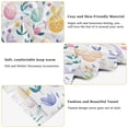 thumbnail image 5 of FORMRS Womens Scarf Winter Soft Long Big Warm Shawls Wrap Tassel Scarves, Purple Easter Eggs, 5 of 9